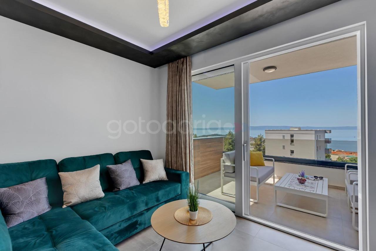 Luxury Seaview Apt Luki - Free Parking 马卡尔斯卡 外观 照片