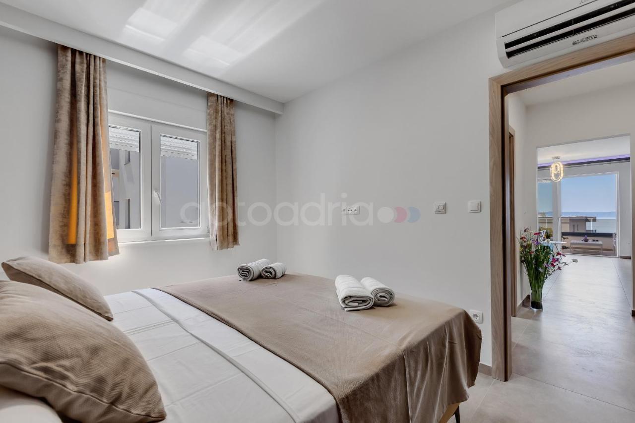 Luxury Seaview Apt Luki - Free Parking 马卡尔斯卡 外观 照片