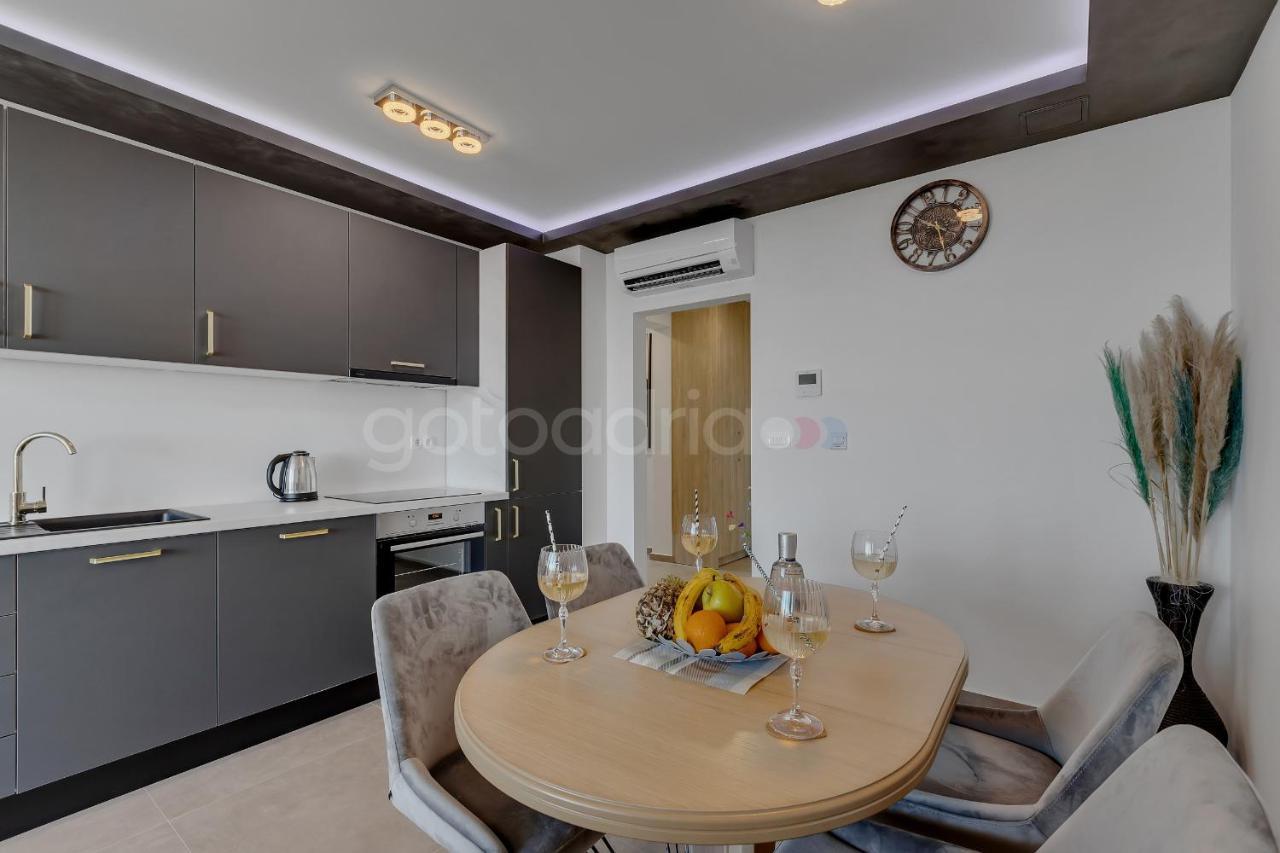 Luxury Seaview Apt Luki - Free Parking 马卡尔斯卡 外观 照片