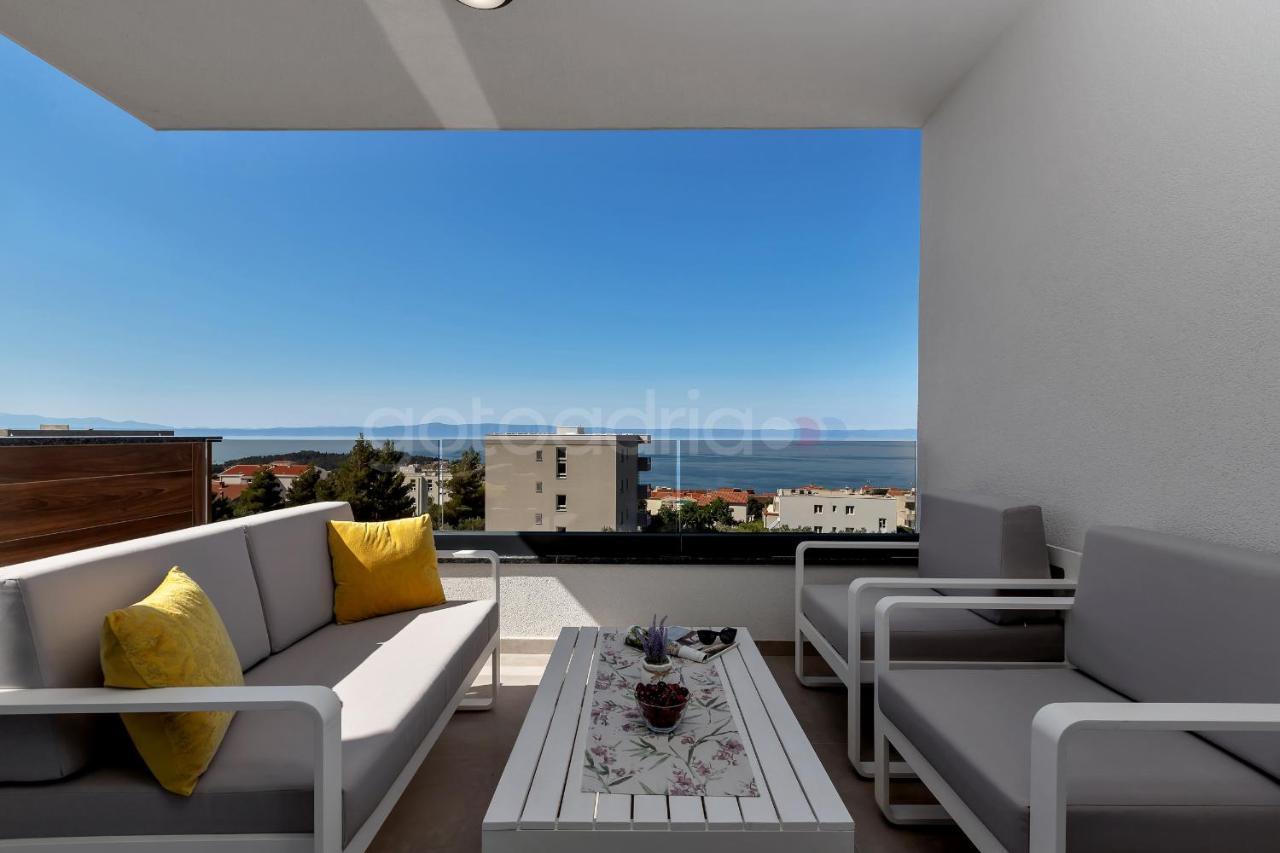 Luxury Seaview Apt Luki - Free Parking 马卡尔斯卡 外观 照片