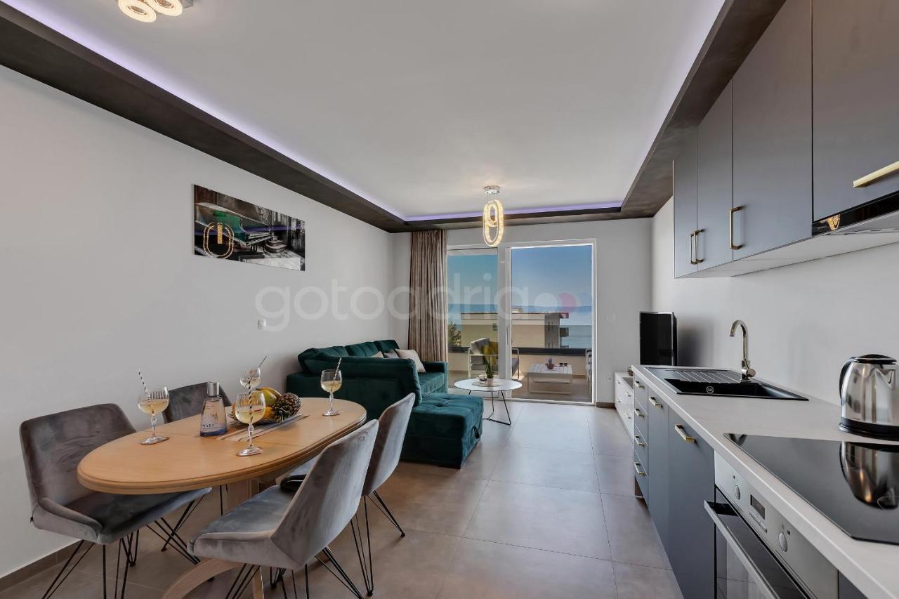 Luxury Seaview Apt Luki - Free Parking 马卡尔斯卡 外观 照片